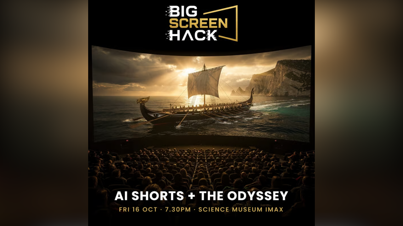 Big Screen Hack: AI Shorts + The Odyssey on IMAX