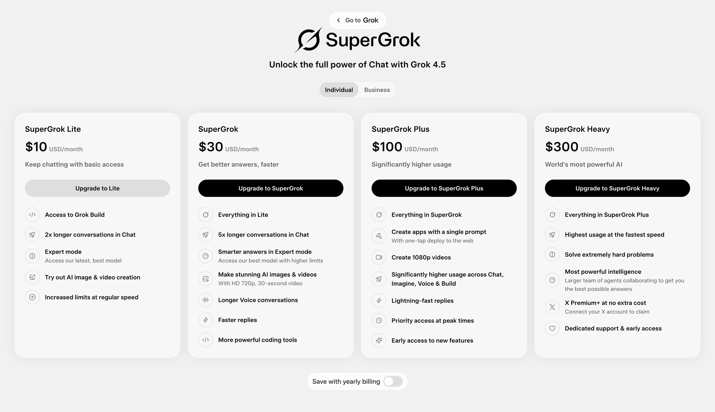 Grok Imagine 1.5 Pricing