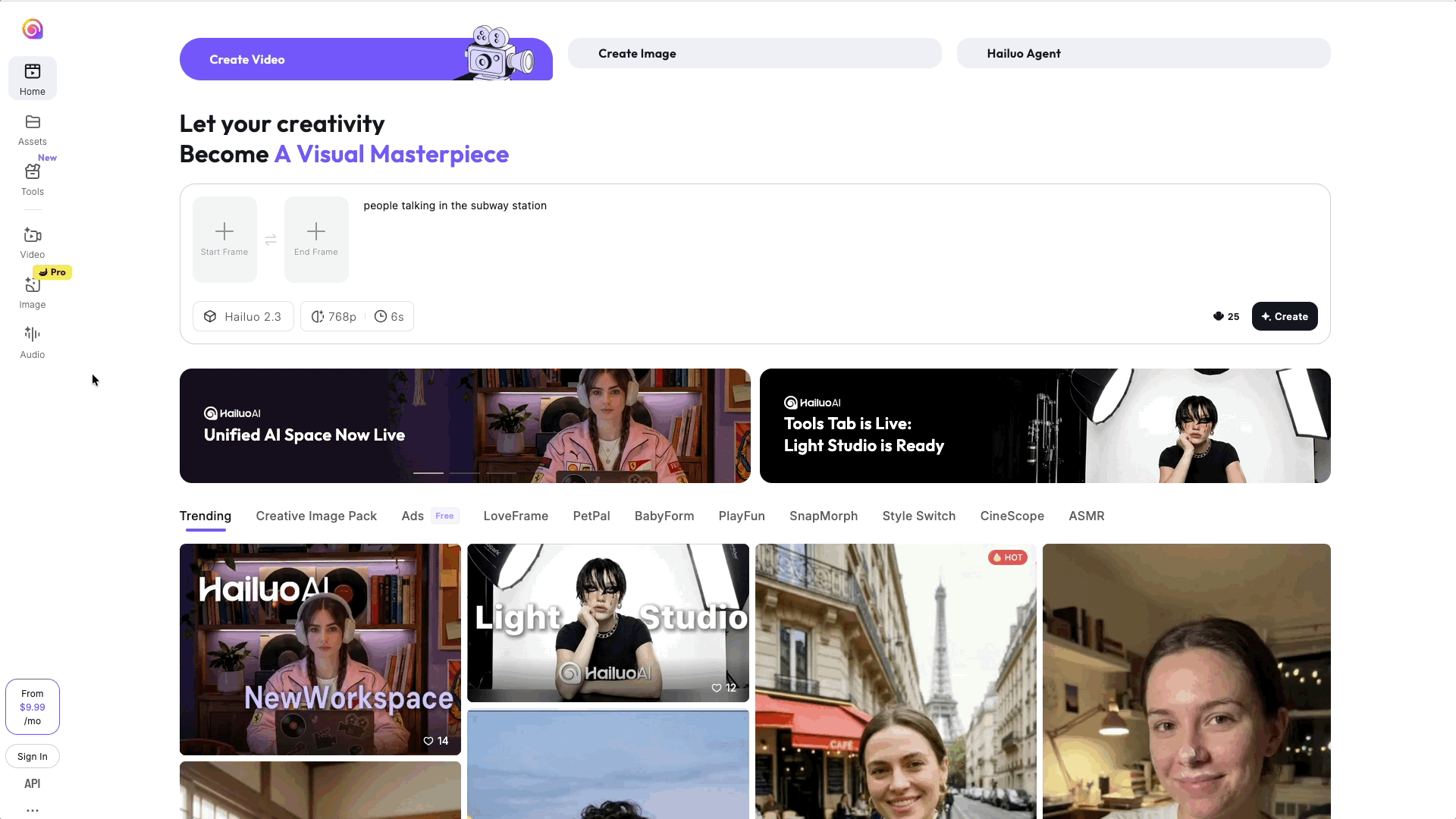 How to Generate AI Videos using Minimax 2.3 | Step 2