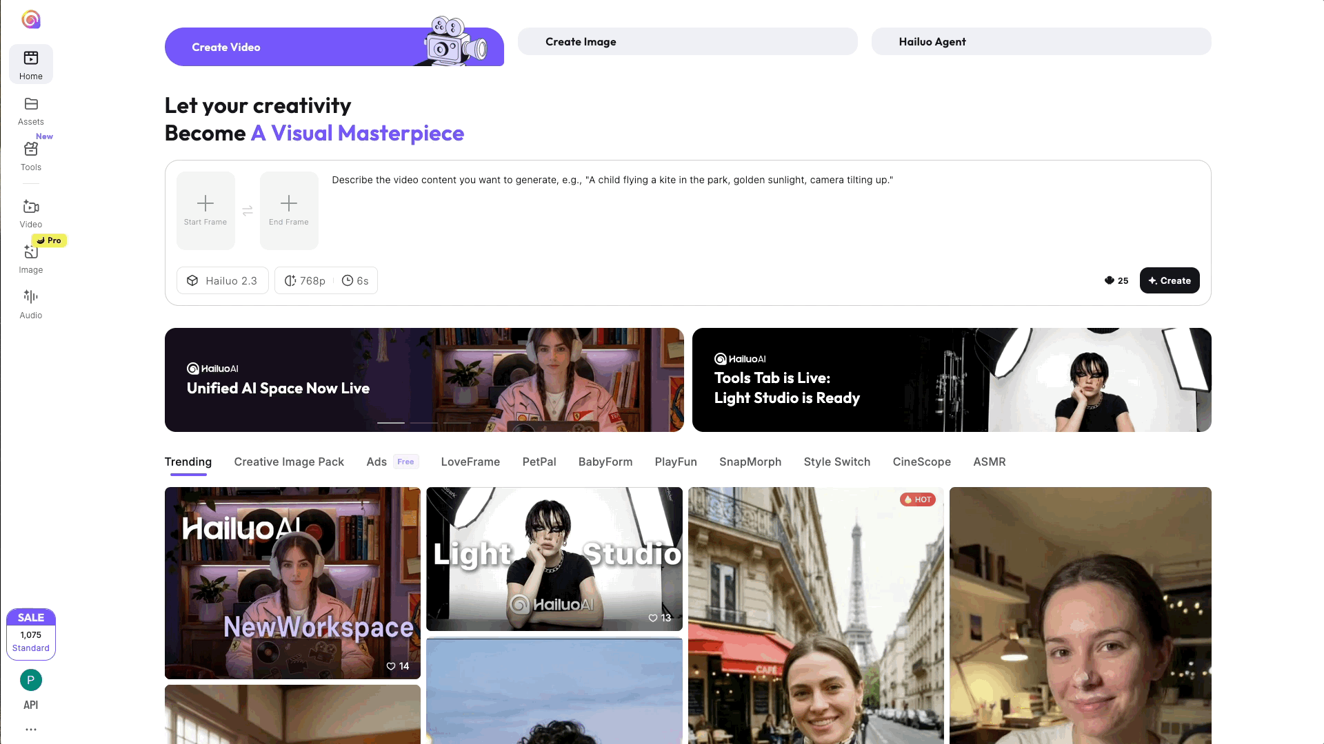 How to Generate AI Videos using Minimax 2.3 | Step 3