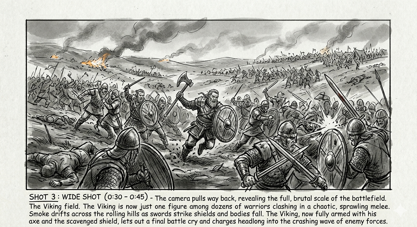 How to Create a Professional AI Film | Storyboard 3