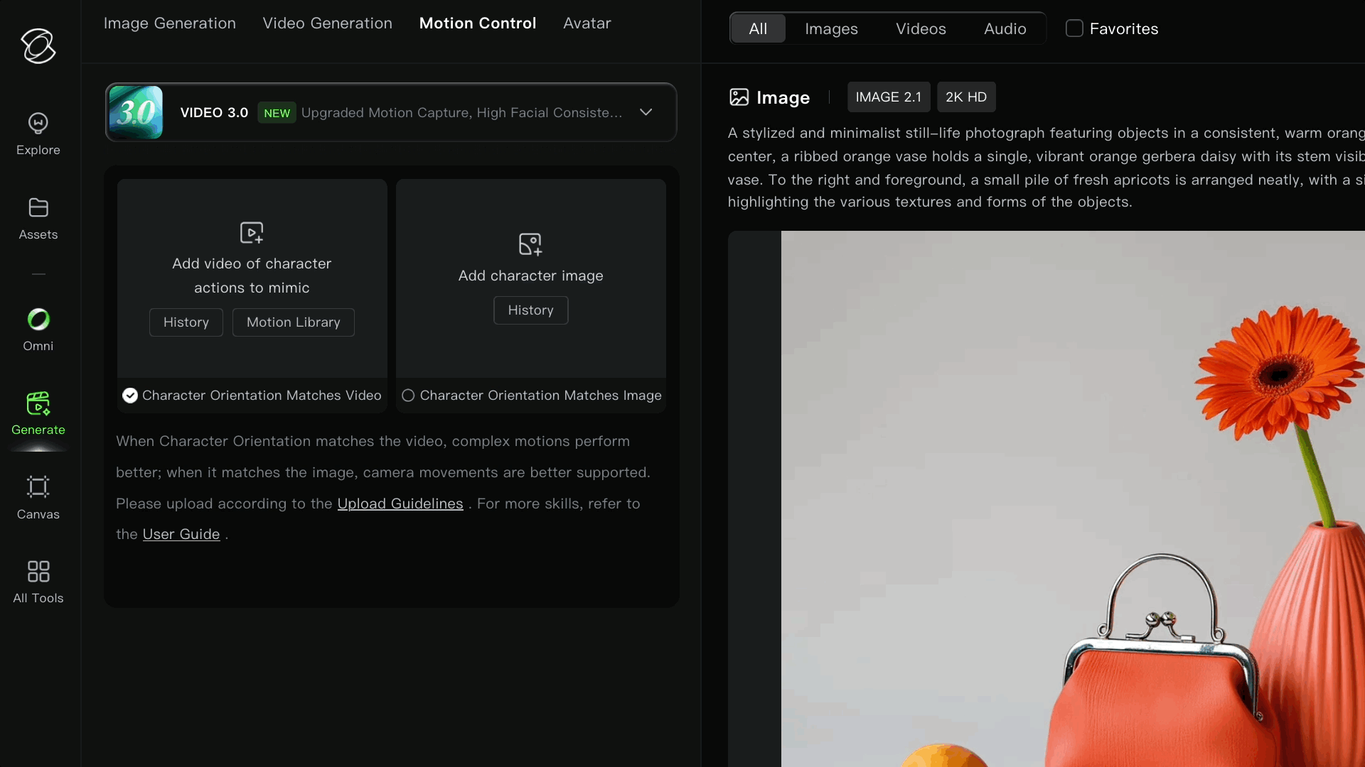 How to use Kling 3.0 Motion Control | Step 4