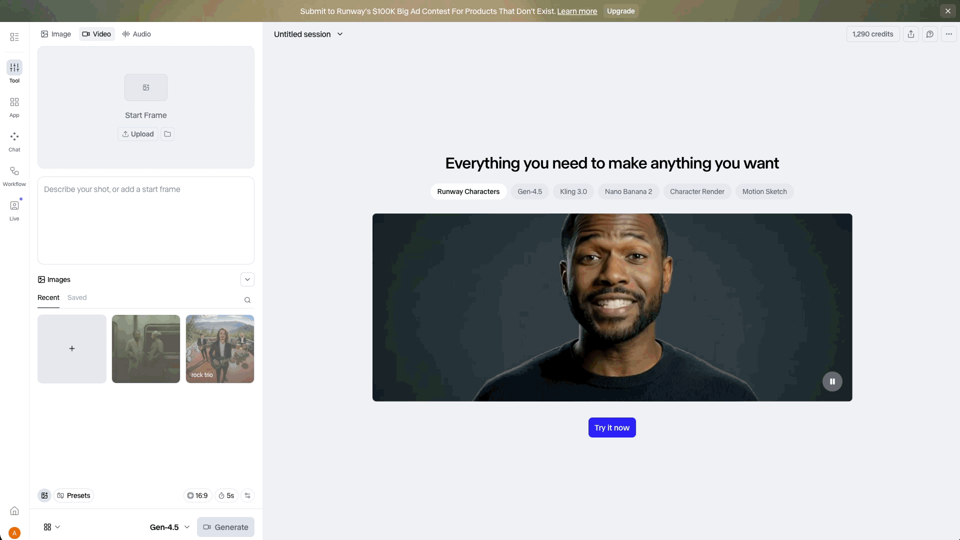 How to Generate AI Videos Using Runway Gen-4.5 | Step 4