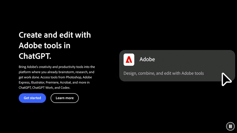 Adobe Creative Cloud Comes to ChatGPT