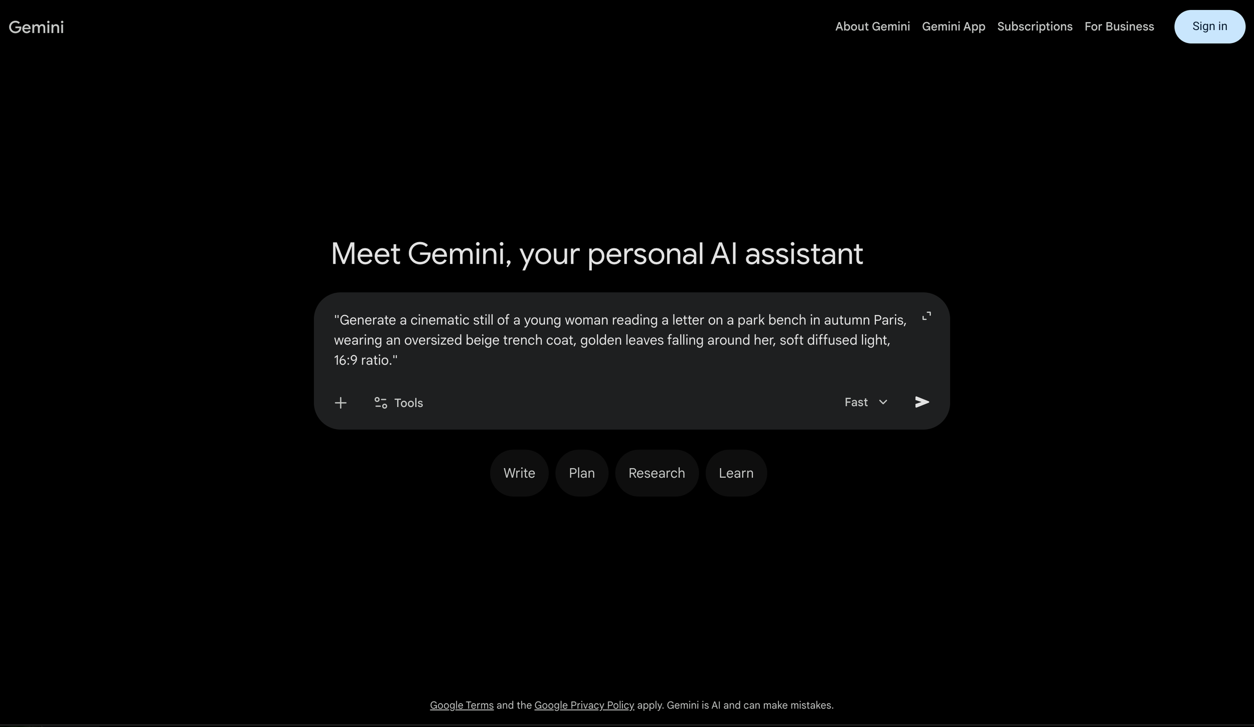 How to Create AI Images Using Gemini | Step 3