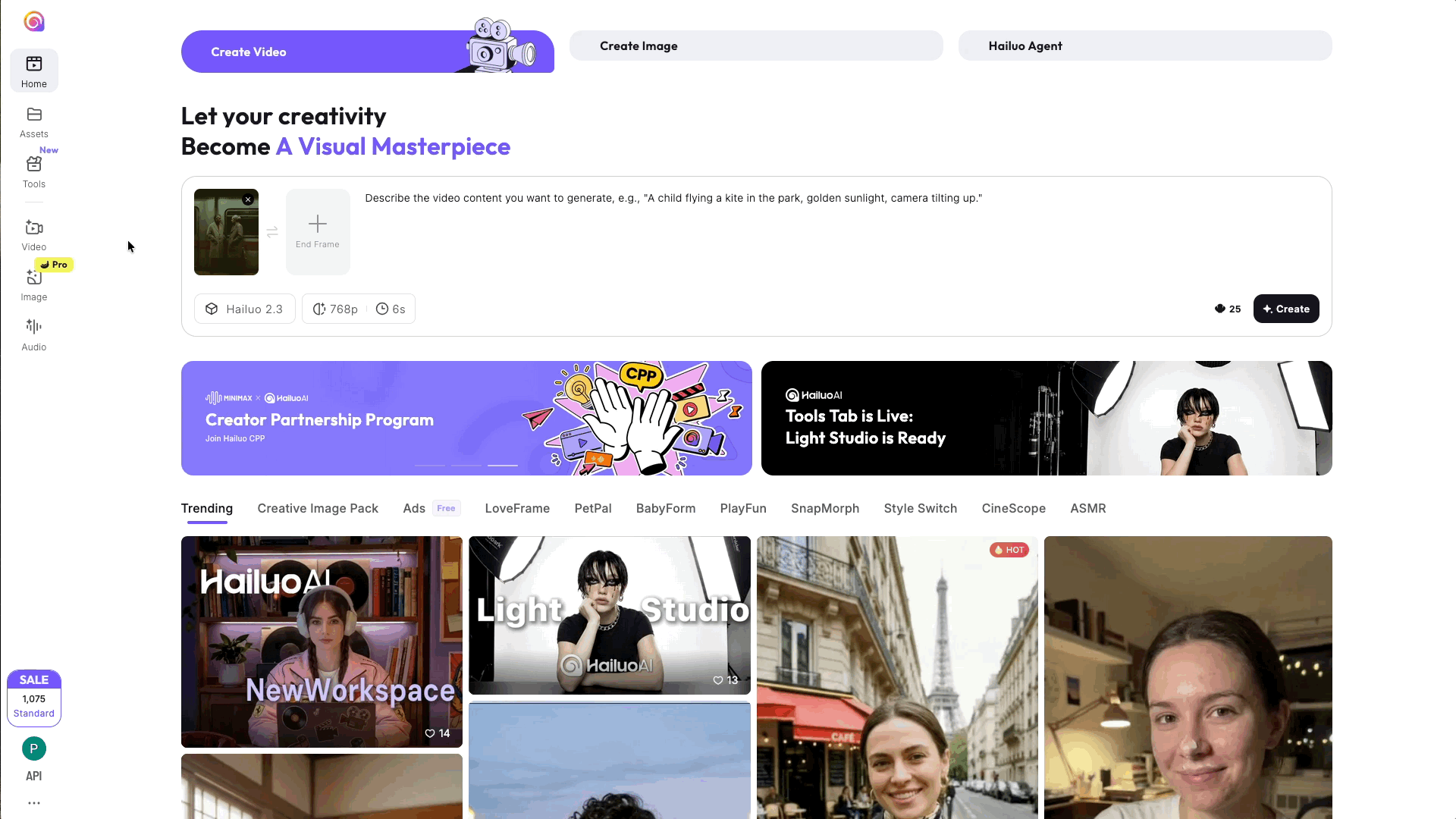 How to Generate AI Videos using Minimax 2.3 | Step 4