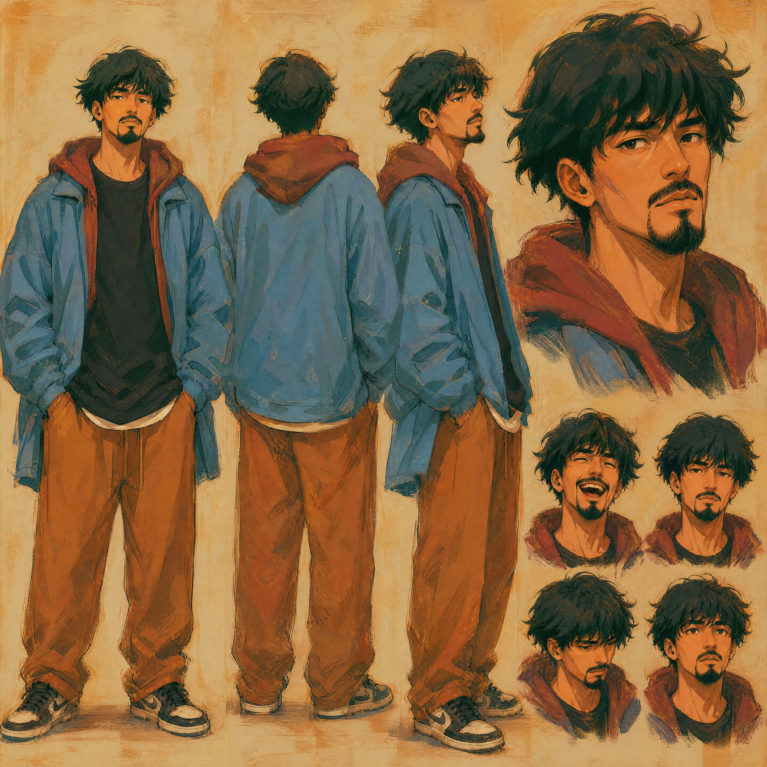 How to Create a Professional Anime-Style Video with AI | Character Sheet