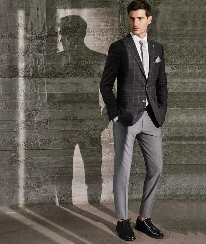 matching with black blazer