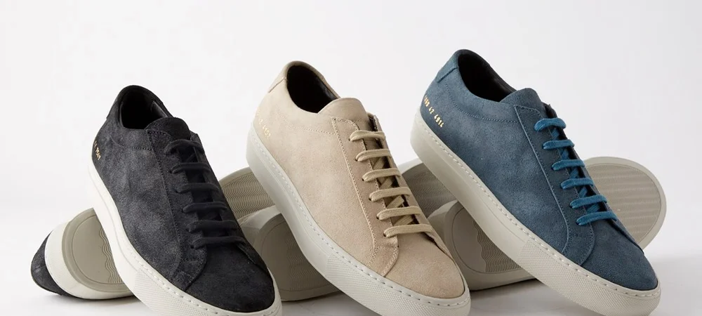 suede sneakers