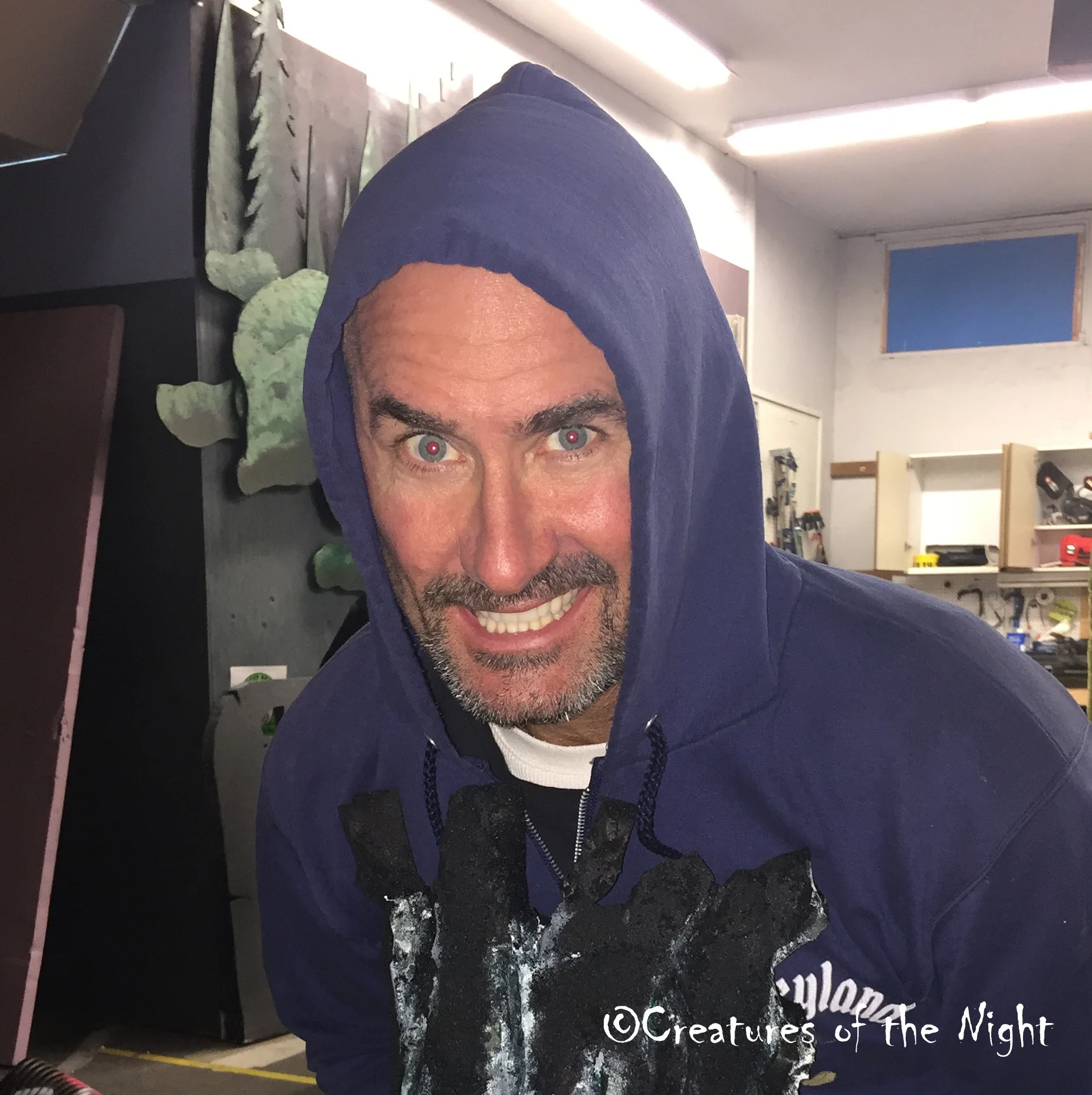 MATT KNOWLES - Chief Technical Officer Matt is a true jack-of-all-trades. A founding member, Matt participated in the original Mary Origin Story. Our team won “Best Scene,” and we’ve run the majority of the West Linn Haunted Trail ever since. Matt enjoys working with animatronics, sound, visual design, and props as well as developing storylines. He’s an expert in utilizing distraction and drop-scares to achieve some of our biggest scares. Matt is always looking for new ways to innovate and was involved in creating 2016’s summer promotion where people attending local events and activities could “search for Mary” in a 3D video environment. Additionally, Matt puts on an annual “Carriage Way Cemetery” (https://www.facebook.com/ carriagewaycemetery/), started 11 years ago. Matt has a PhD in chemistry and over 20 years working in the high tech industry where he has published numerous technical scientific publications.