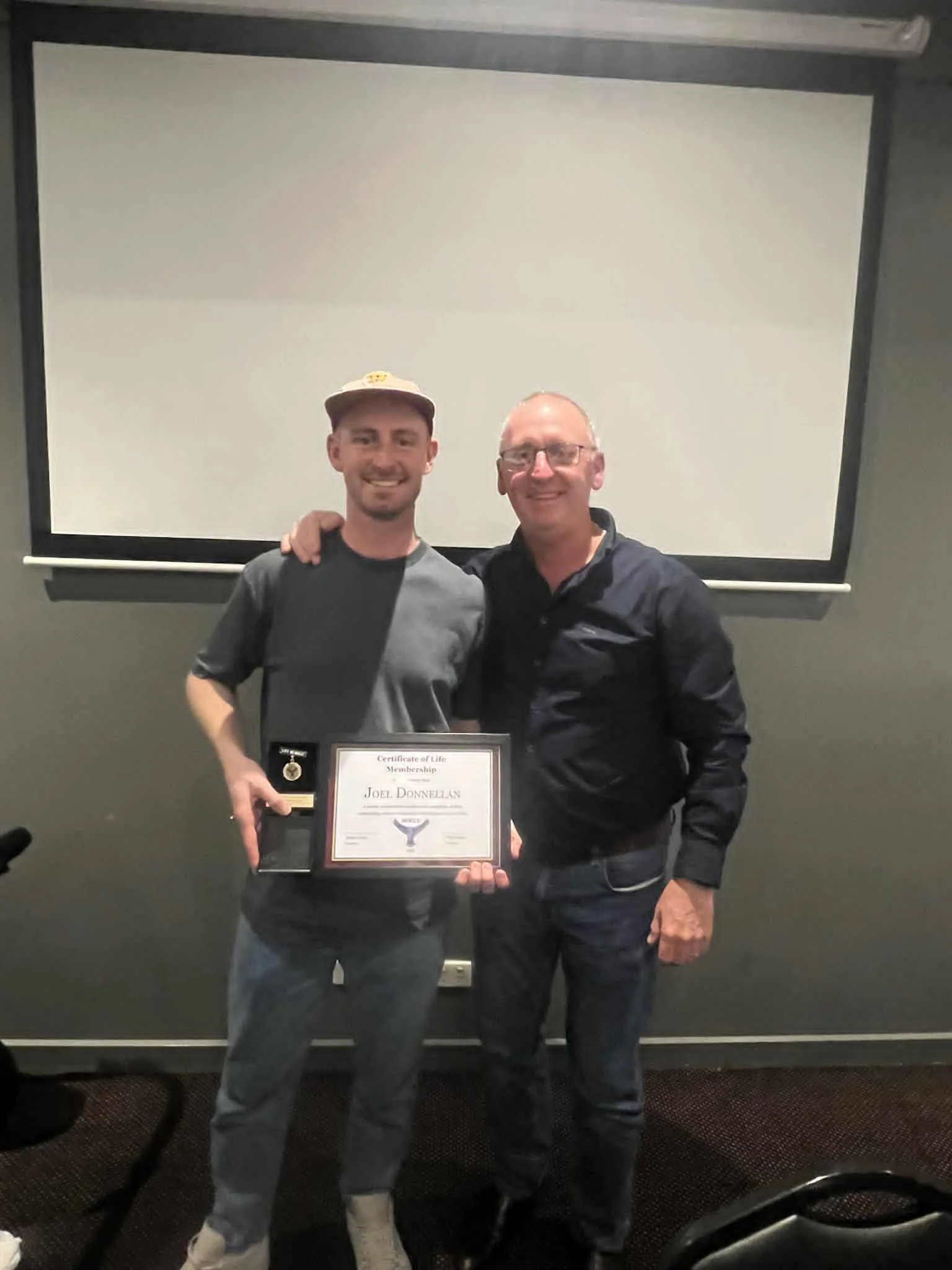 LIFE MEMBERSHIP – JOEL DONNELLAN