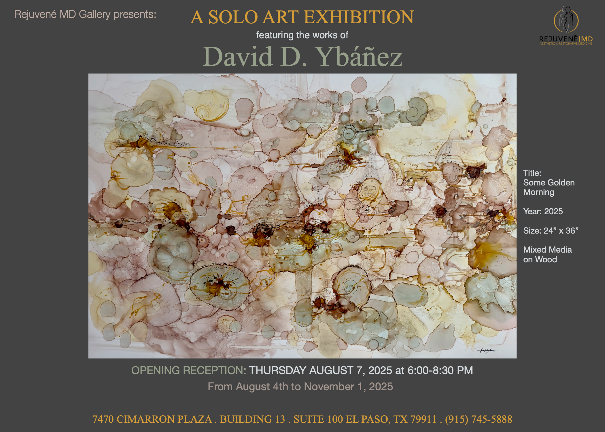 A Solo Art Exhibition of the Works of David D. Ybáñez