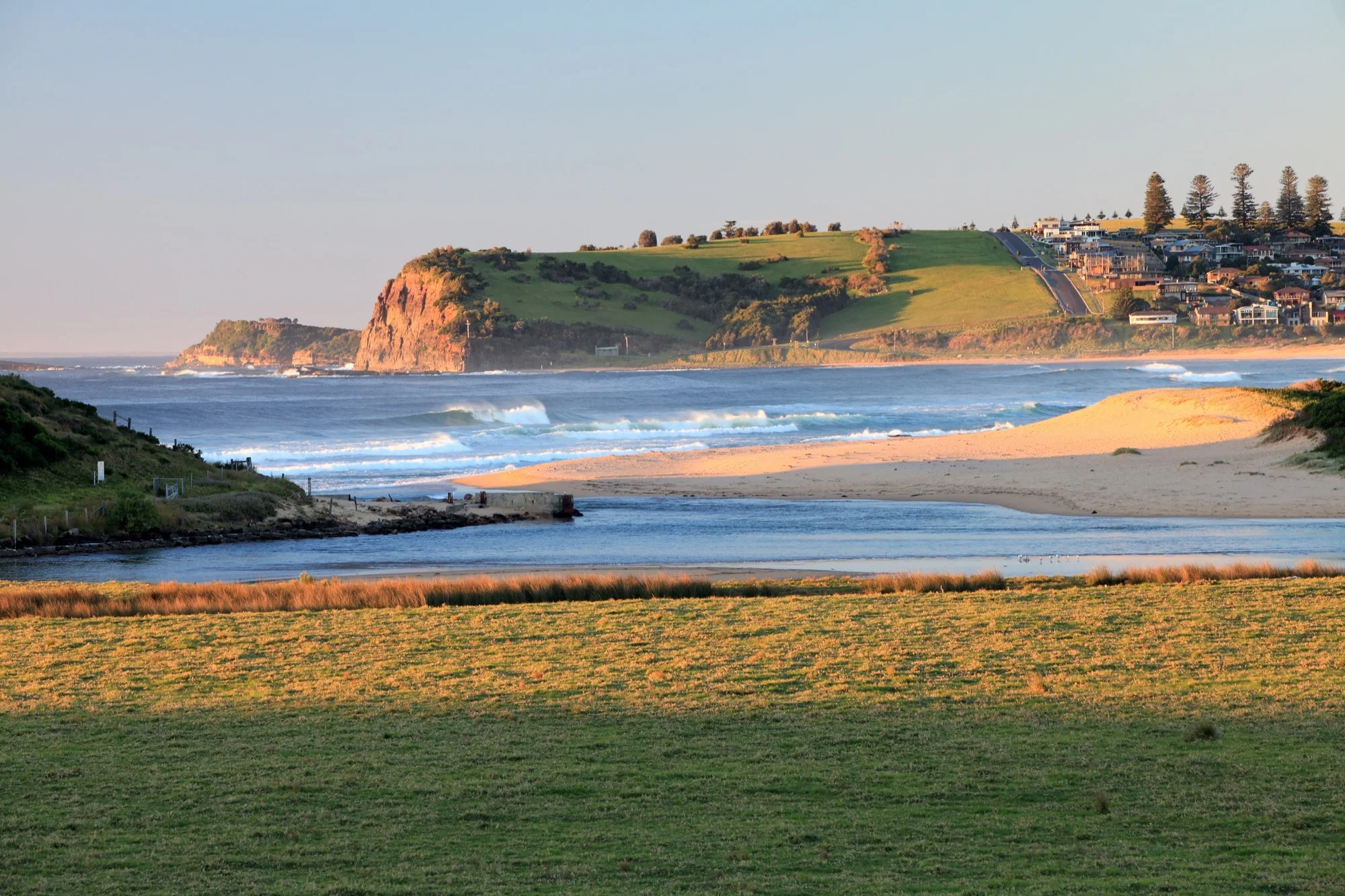 Werri Beach from the house site.