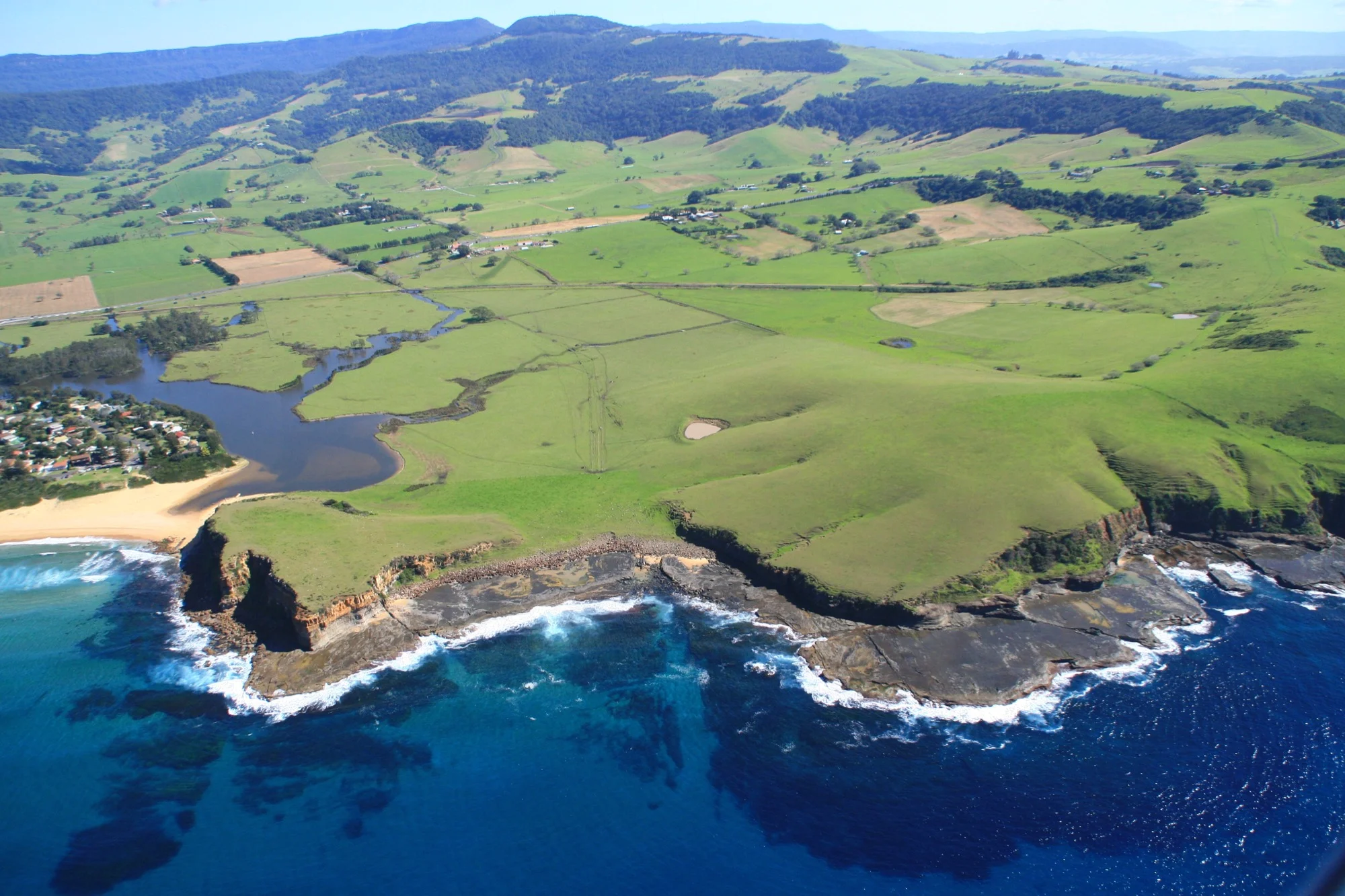 Leawarra from above. 