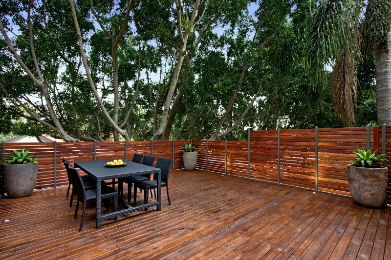 Private deck