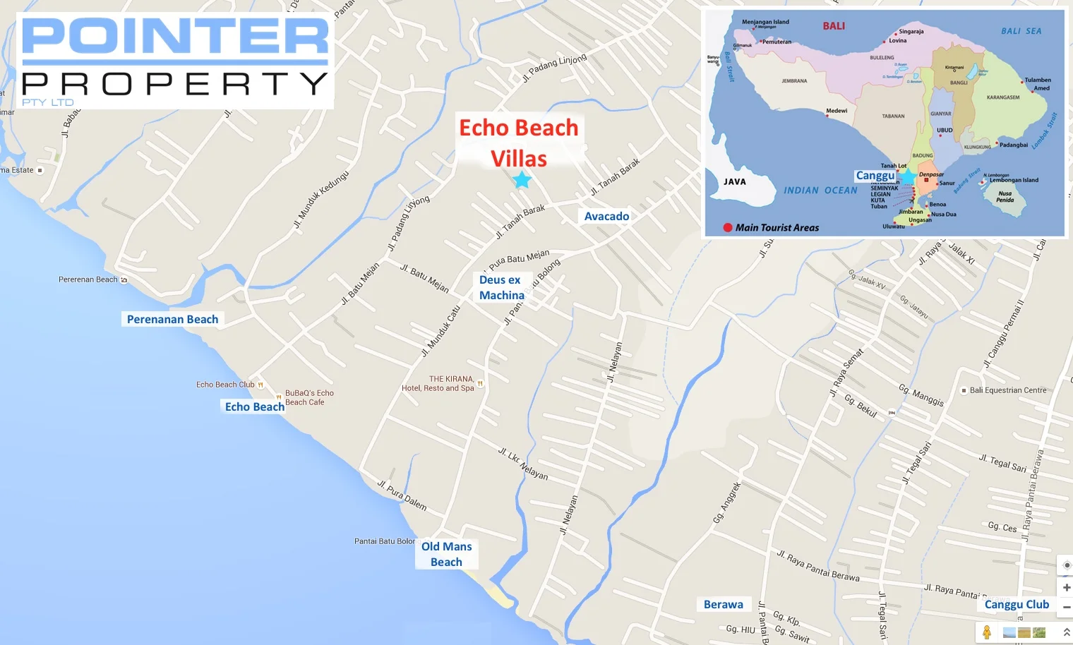 The Villas are located close to cafes, restaurants,&nbsp;shops, and walking distance to Echo Beach....yet still retaining the quiet charm of Canggu.