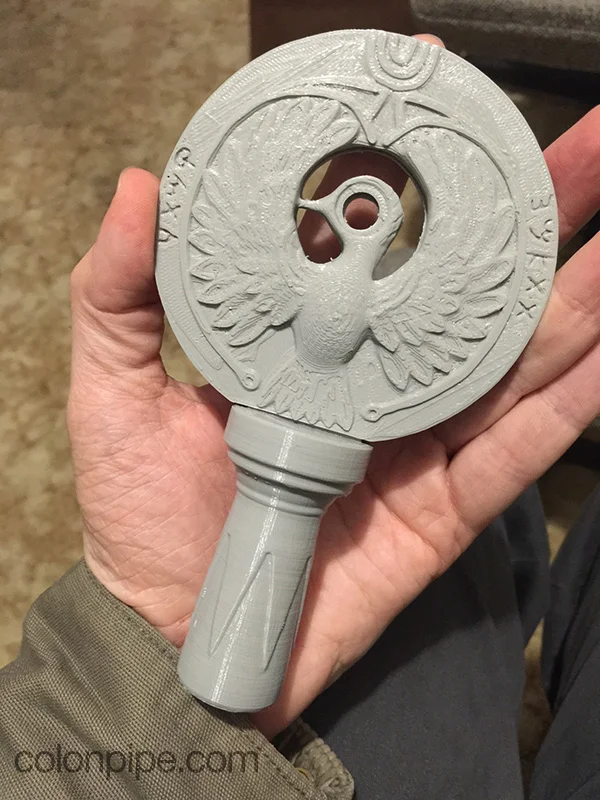 Straight from the printer.