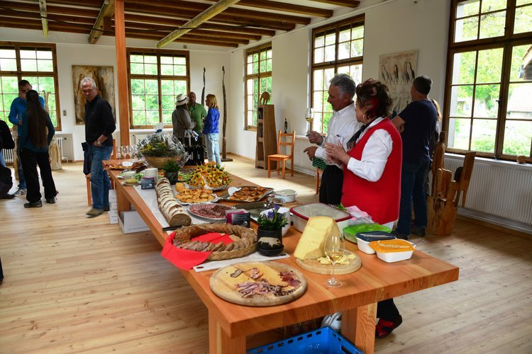 Eröffnung Atelier Bickwil nach dem Umbau