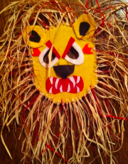 African Lion Mask 