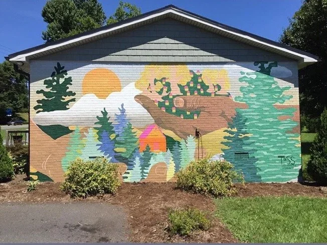 Mural Collaboration with Lance Turner: 2018