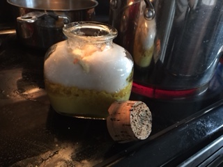 BODY BUTTER Simply add the ingredient in a glass jar and let sit in boiling water until everything is melted through. My Pinterest account has tons of recipes that I want to make and/or LOVE. https://www.pinterest.com/clairew0007/ 