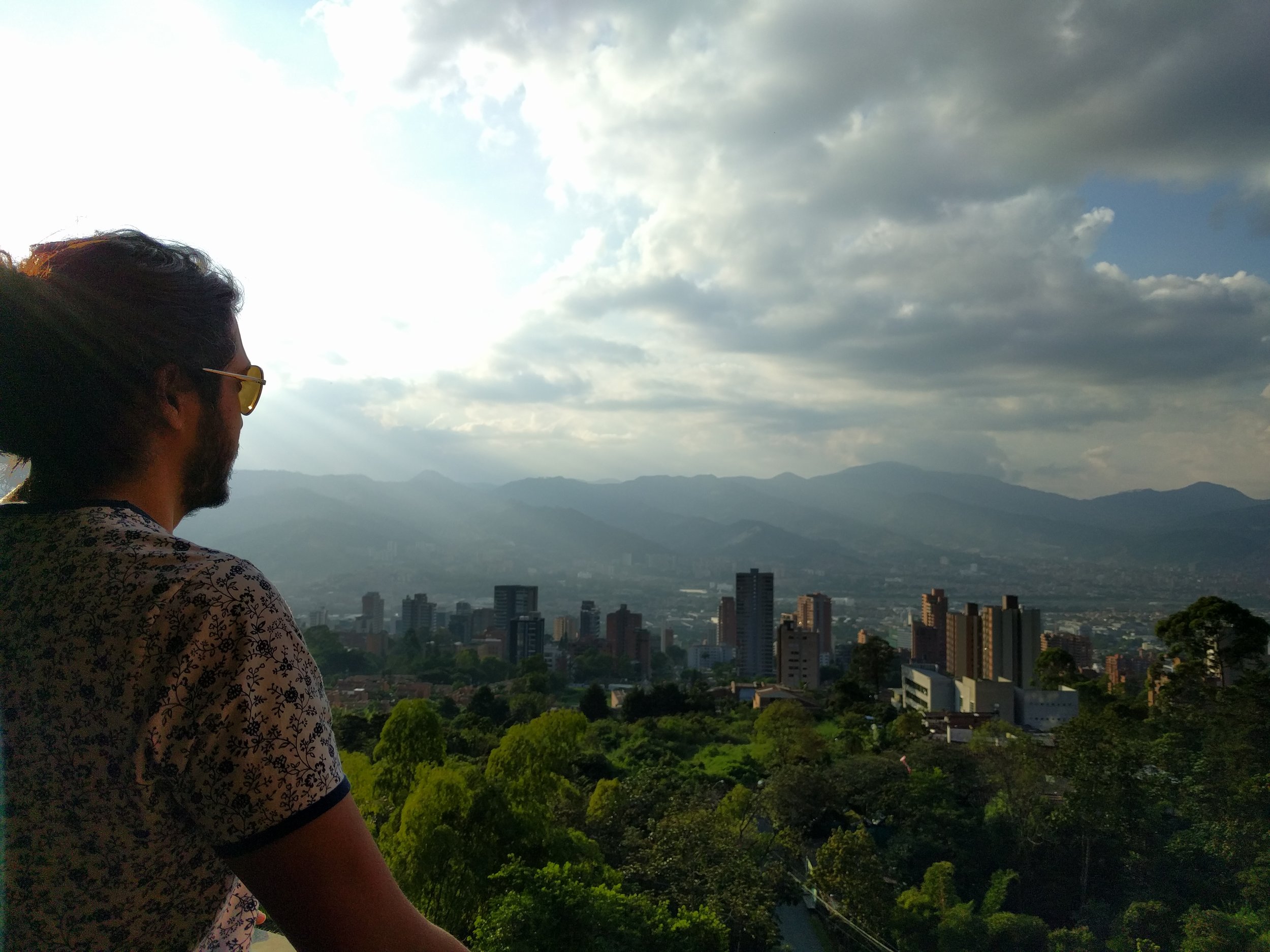 View of Poblado - taken by @isidaworks from El Tesoro Mall