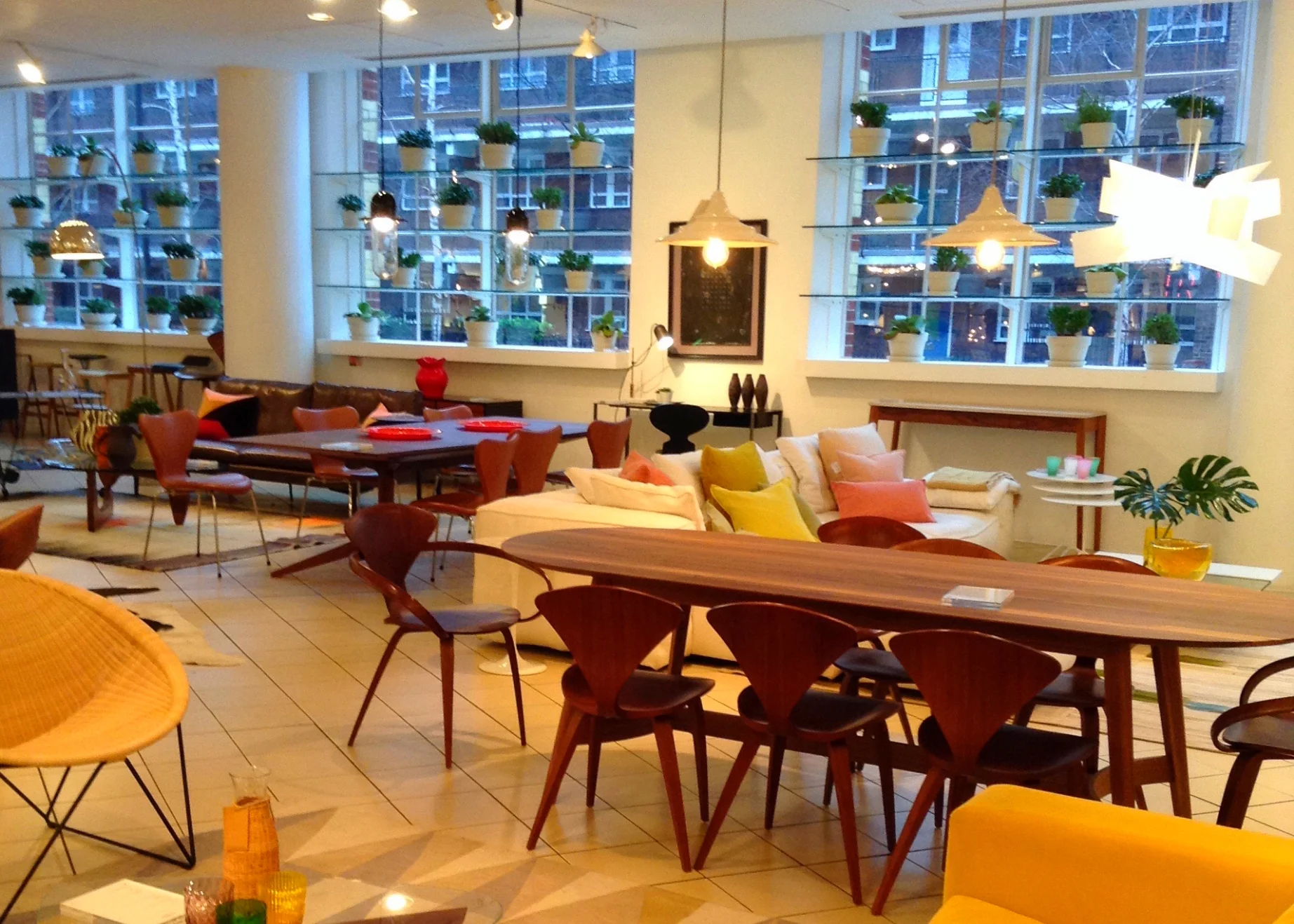 Dining and Living at The Conran Shop