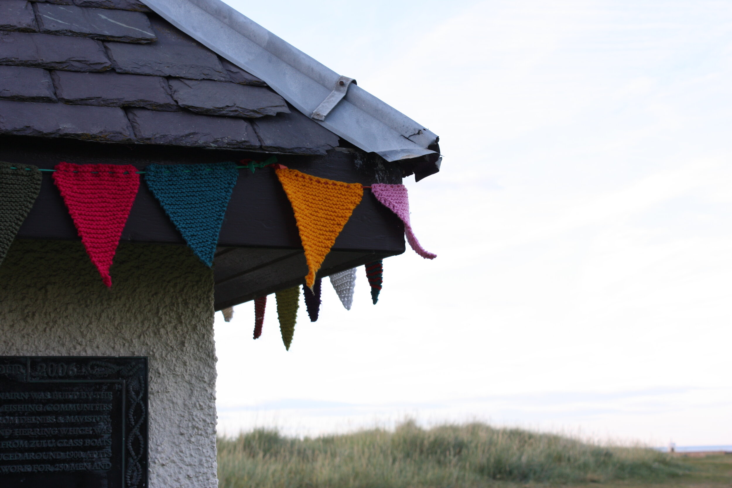 The time they 'yarn bombed' the town. Nairn, Scotland.