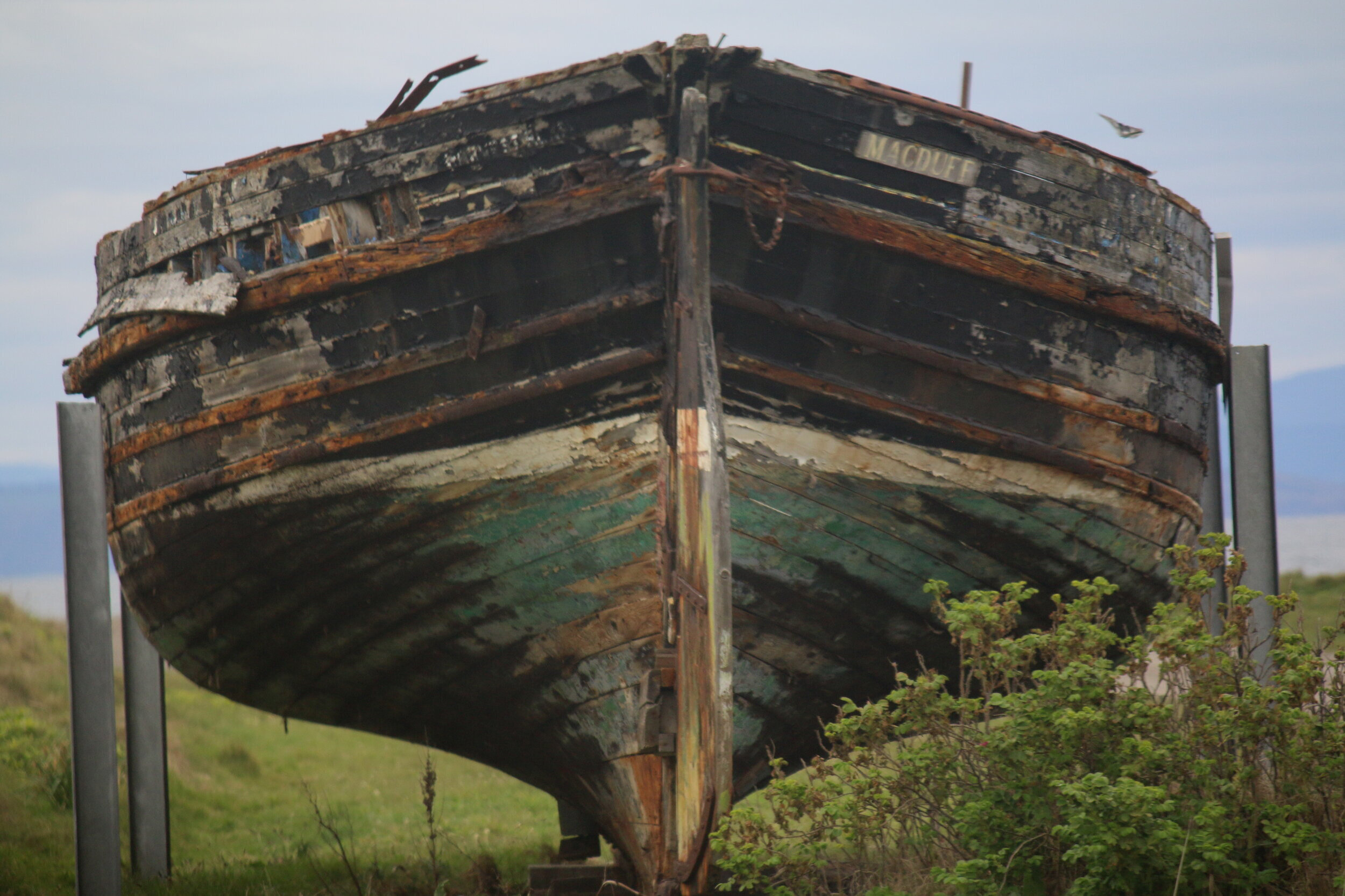 The MacDuff at Burghead. Moray Coast, Scotland.