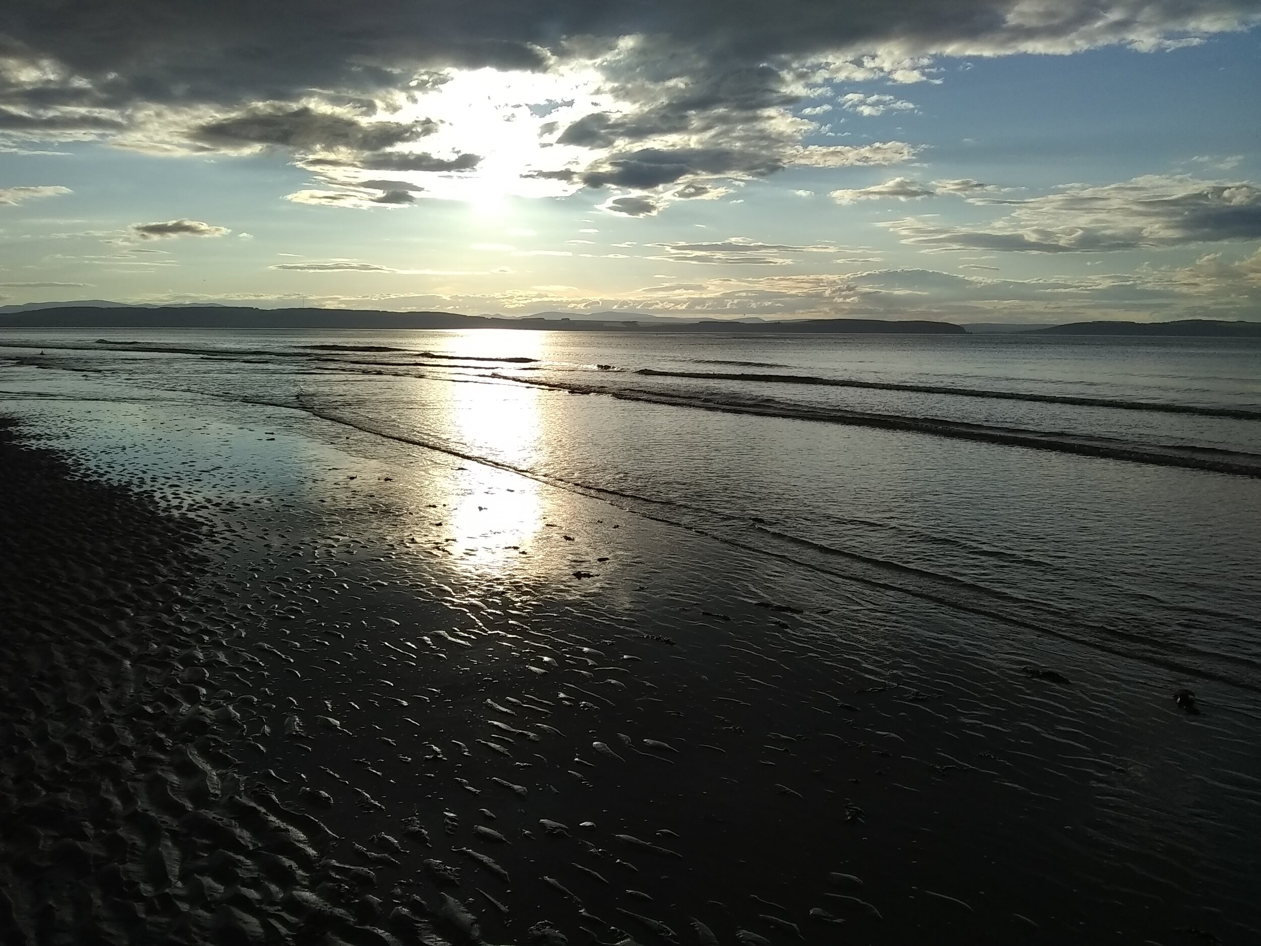 End of the day. Nairn, Scotland.