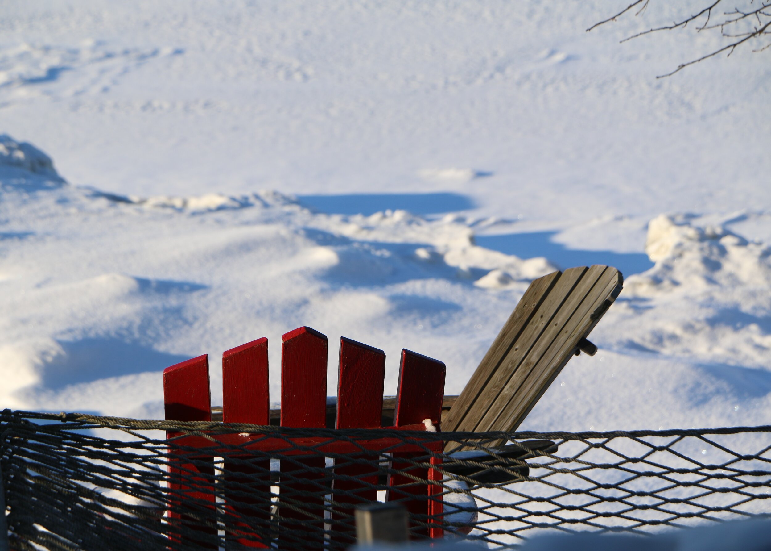 Shoreline seat.