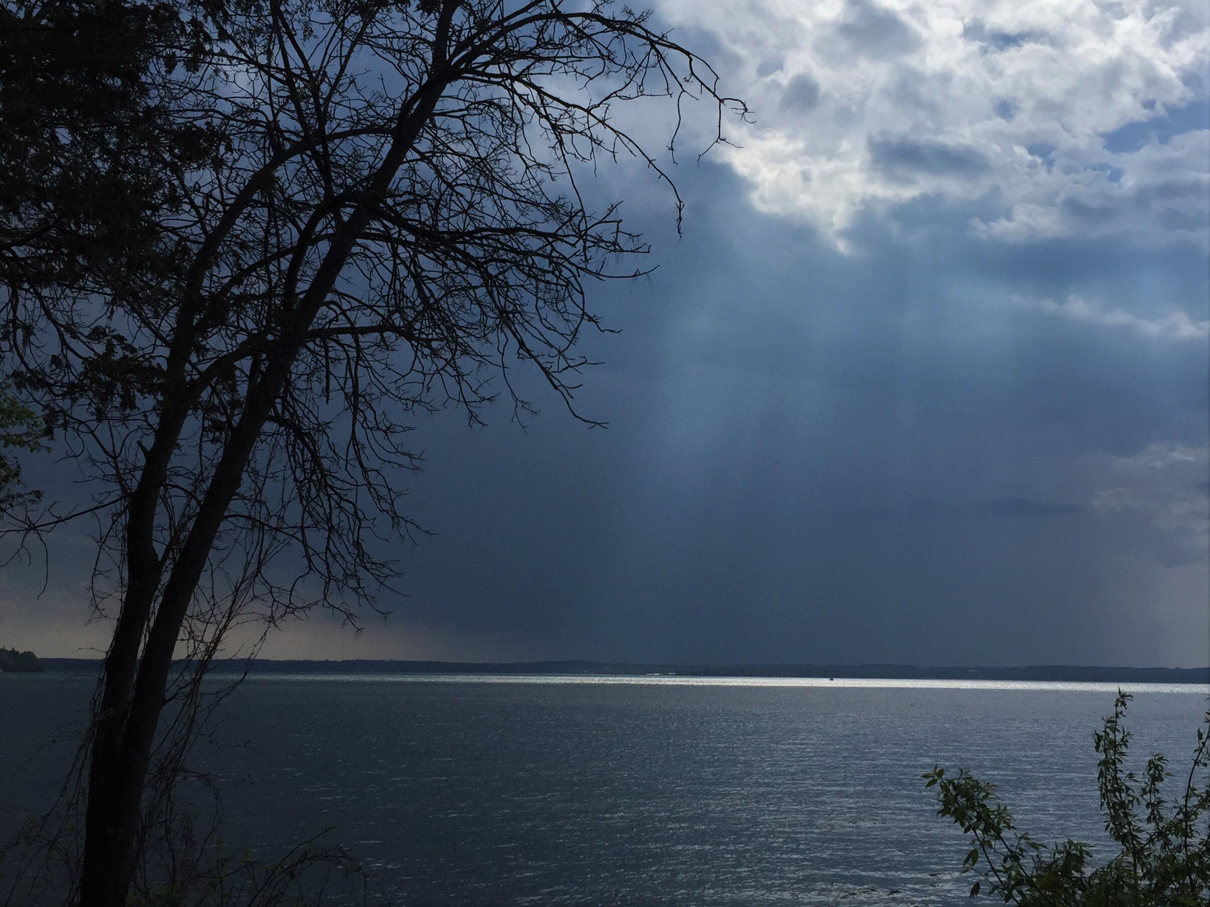 Thunderstorm brewing. May.