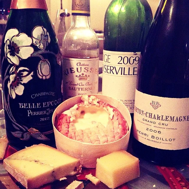 Cheese and wine time