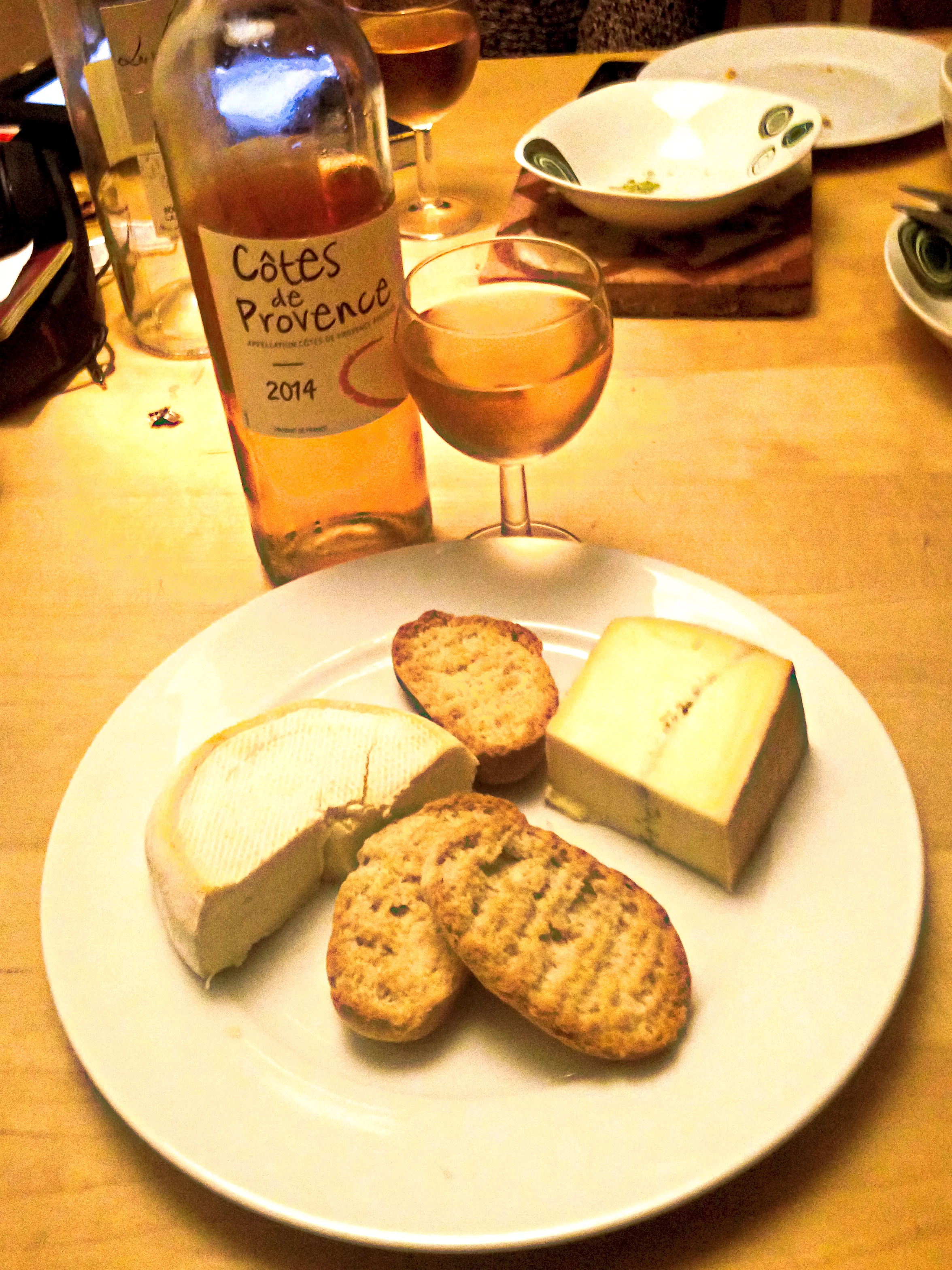 Provence Rose cheese board
