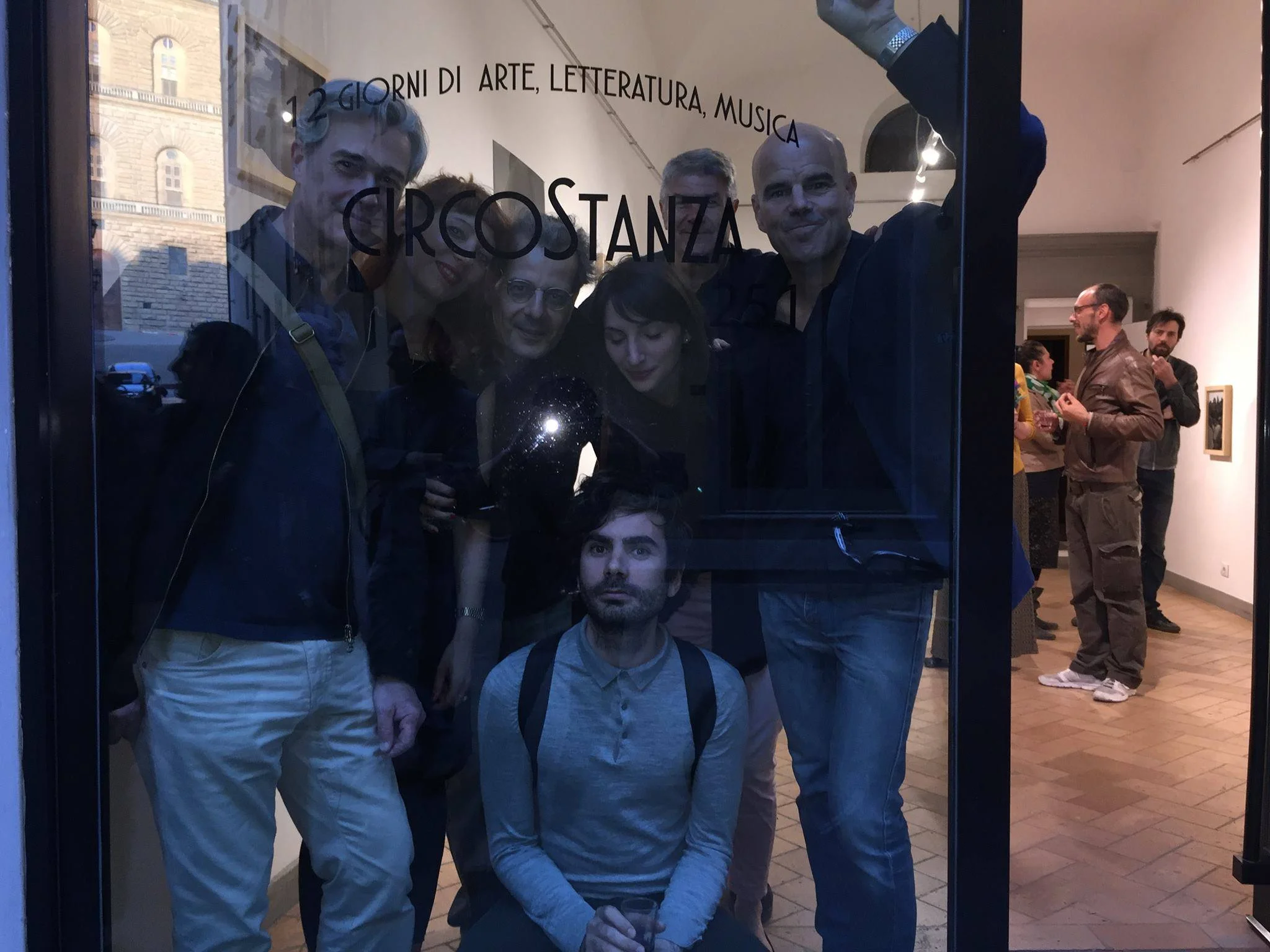 Primo giorno - da sinistra: Carlo Zei, Bärbel Reinhard, Stefano Loria, Simone Lisi, Lavinia Ferrone, Sergio Tossi, Matthew Licht