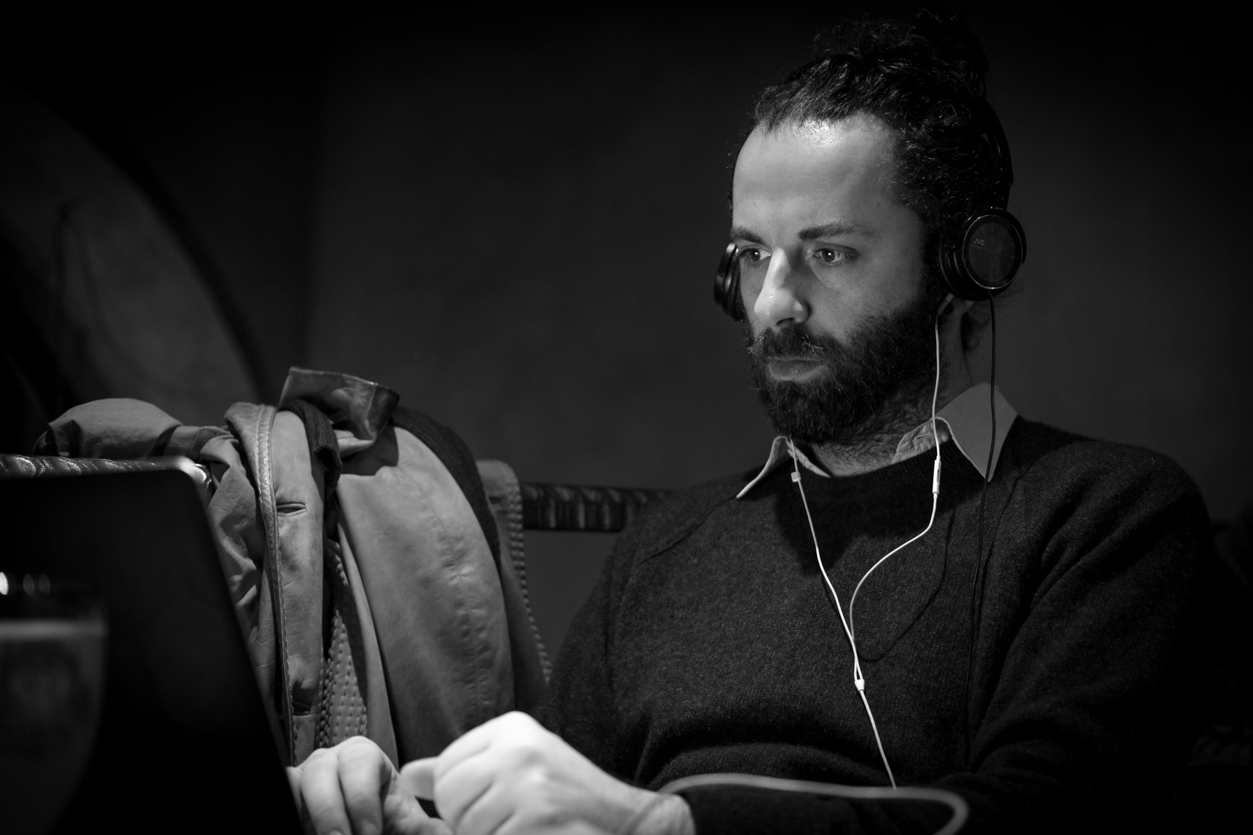 Vanni Santoni fotografato da Carlo Zei