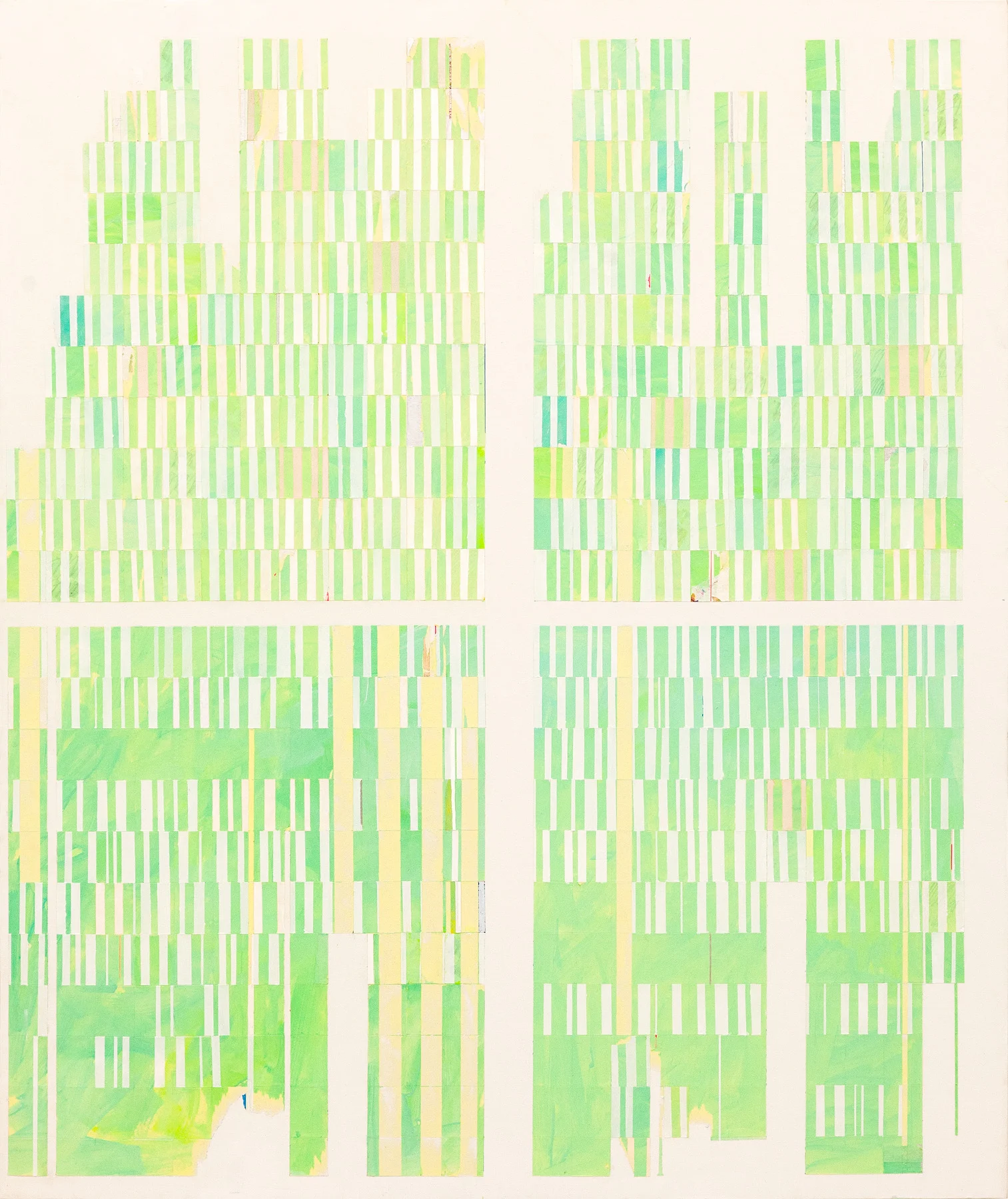 After All, 2015, tecnica mista su tela, 120x100 cm
