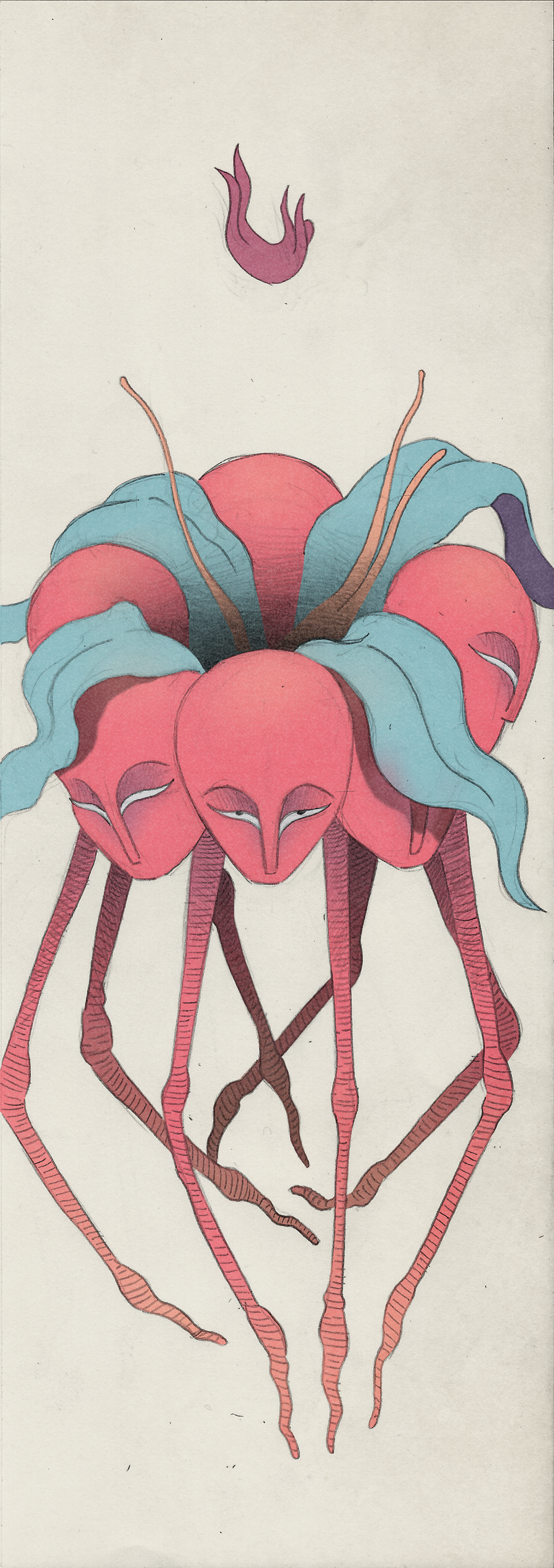 Bestiarius immaterialis - Il ragno a otto teste