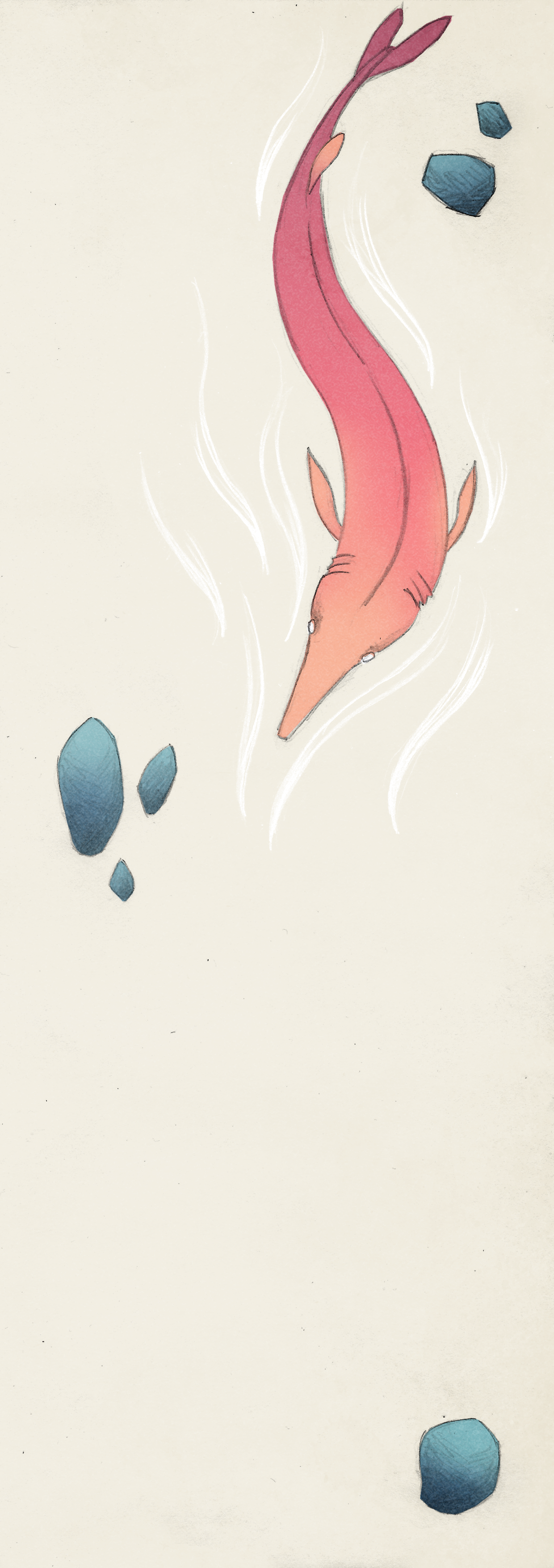 Bestiarius immaterialis - Salmone immobile