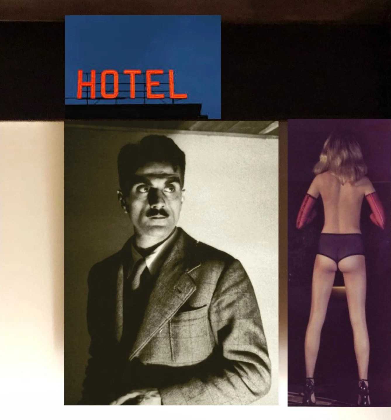 Il messaggio dell'hotel nella neve