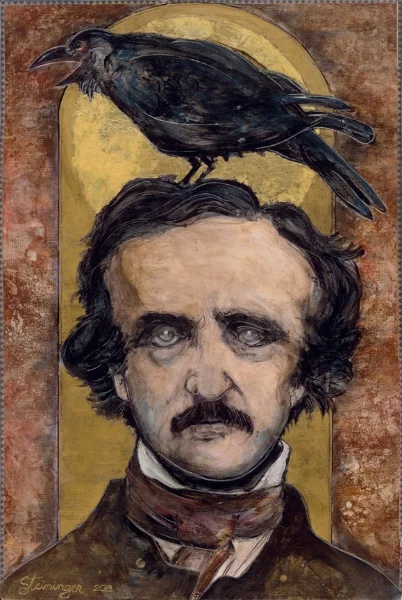 Poe with Raven