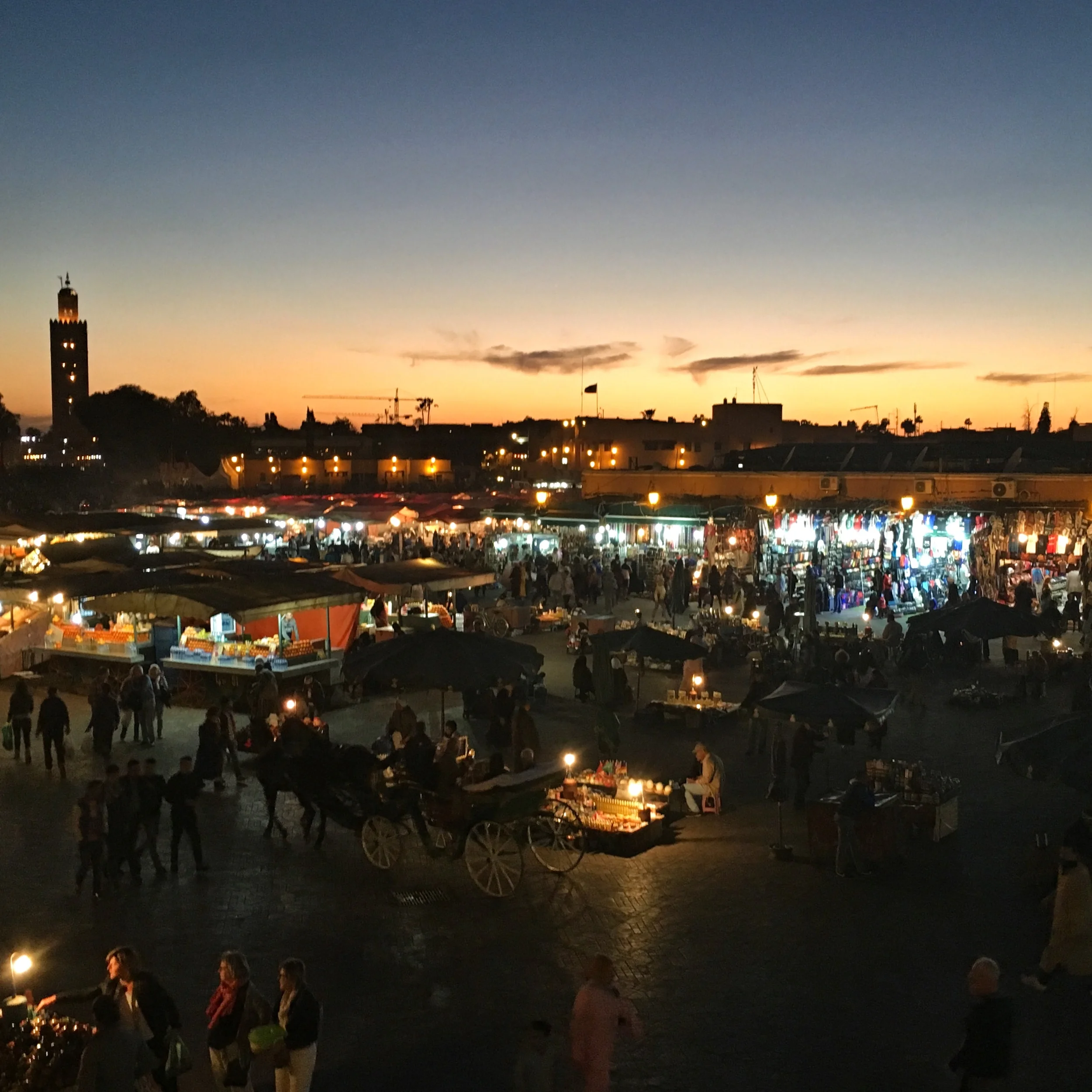 Evening Market EAT.PRAY.MOVE Yoga Marrakesh, Morocco