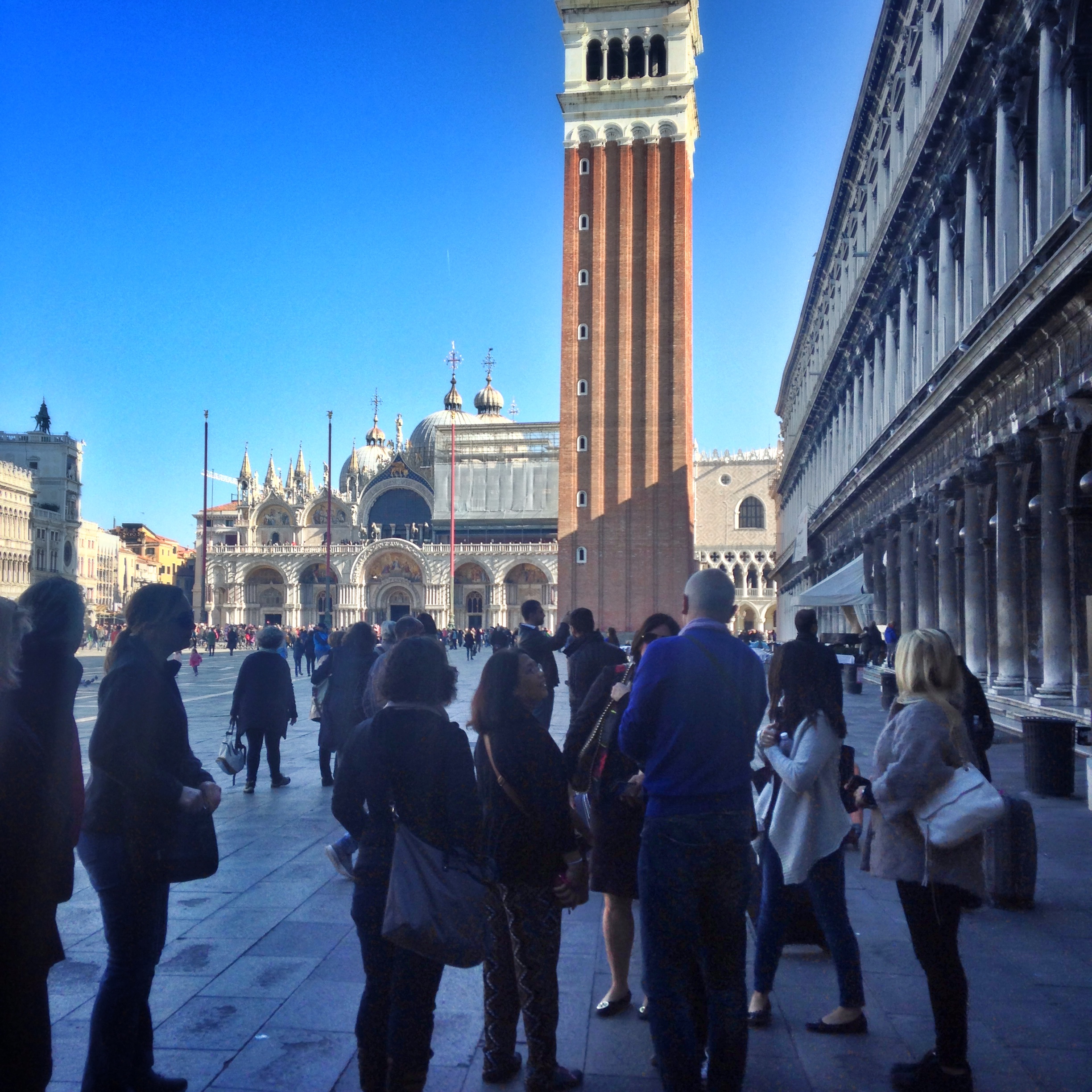 Group tour of the Piazza | EAT.PRAY.MOVE Yoga | Venice, Italy