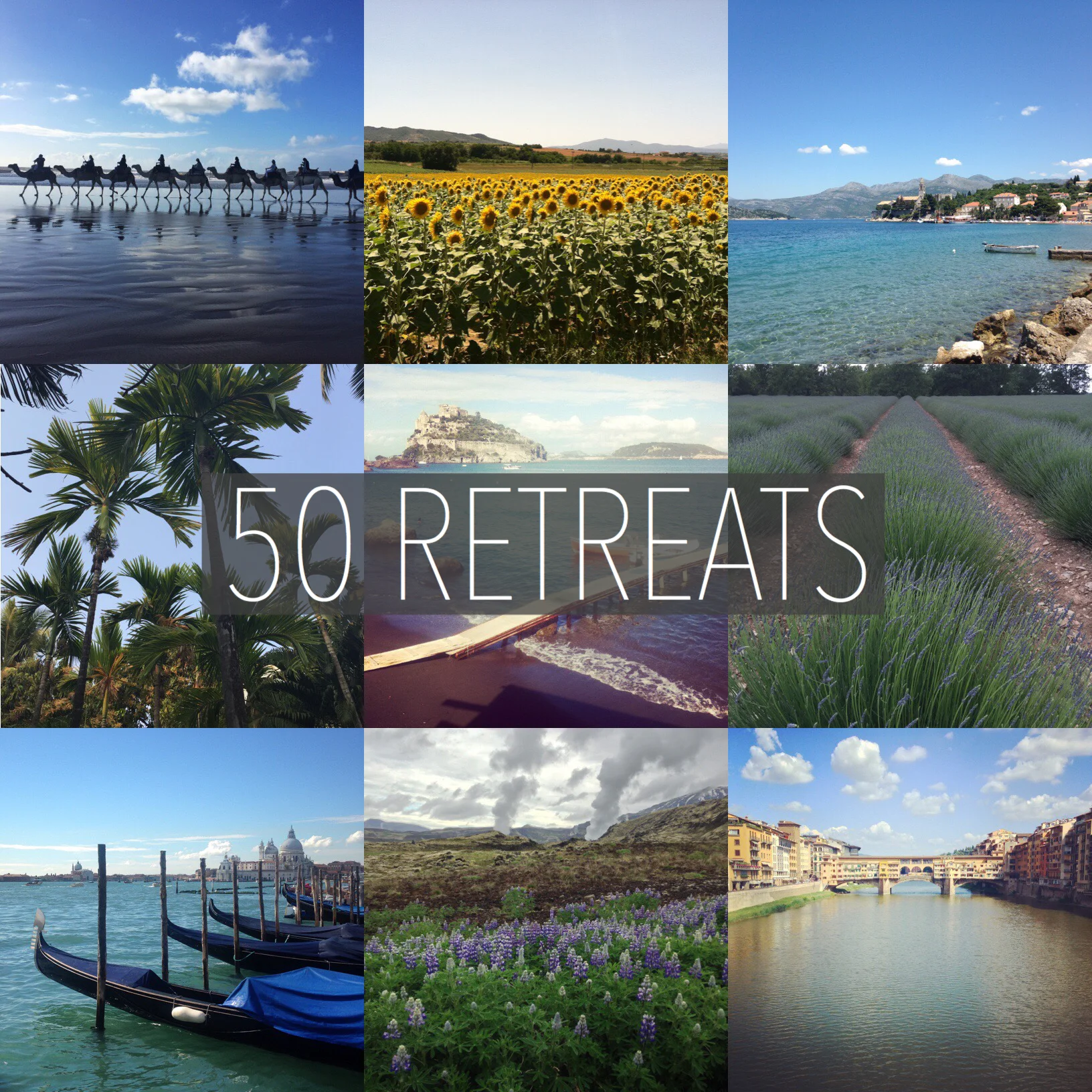 AN EAT.PRAY.MOVE MILESTONE / 50 RETREATS!