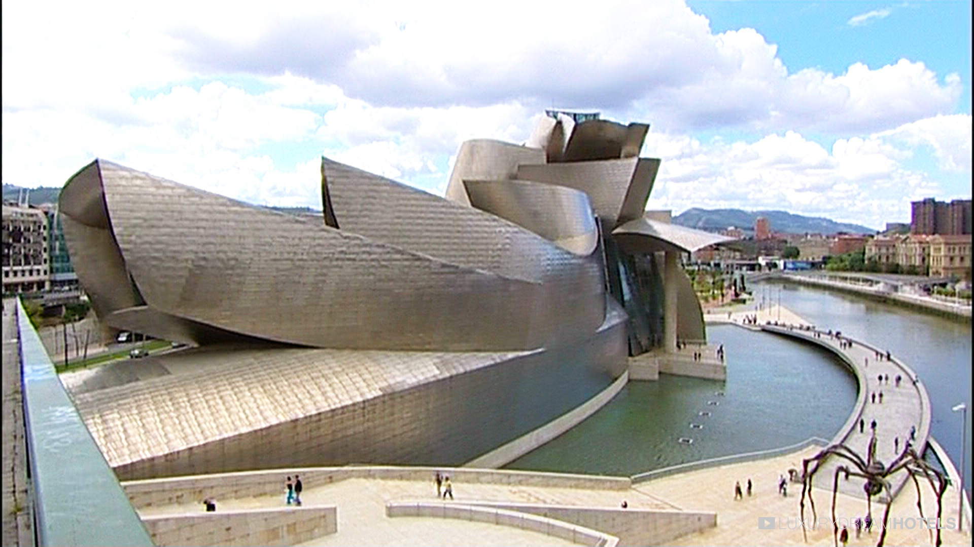 Exterior of the Guggenheim Bilbao | EAT.PRAY.MOVE Retreats | Basque Country, Spain