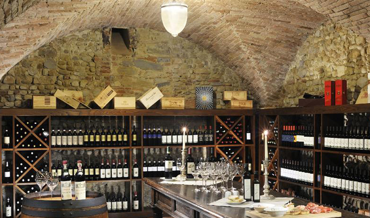 Wine cellar Castello del Nero | EAT.PRAY.MOVE Yoga | Chianti, Italy