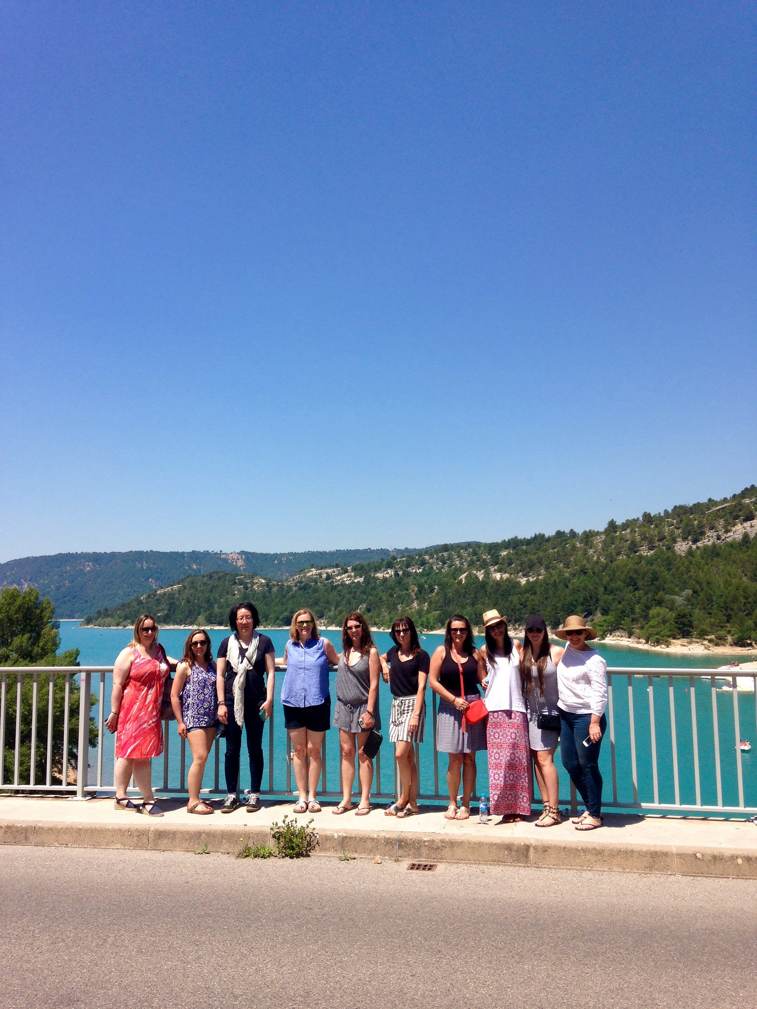 Guests at the Gorges du Verdon | EAT.PRAY.MOVE Yoga Retreats | Provence, France