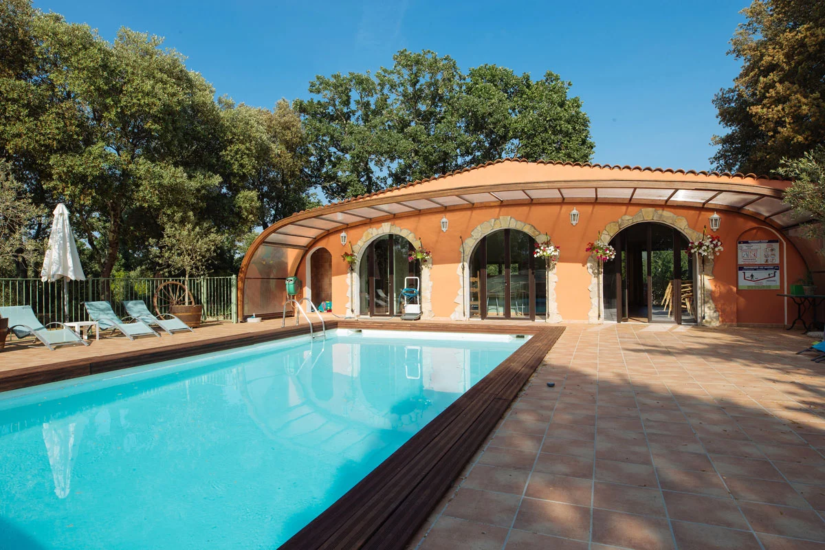 The pool house Bastide Avellanne | EAT.PRAY.MOVE Yoga Retreats | Provence, France