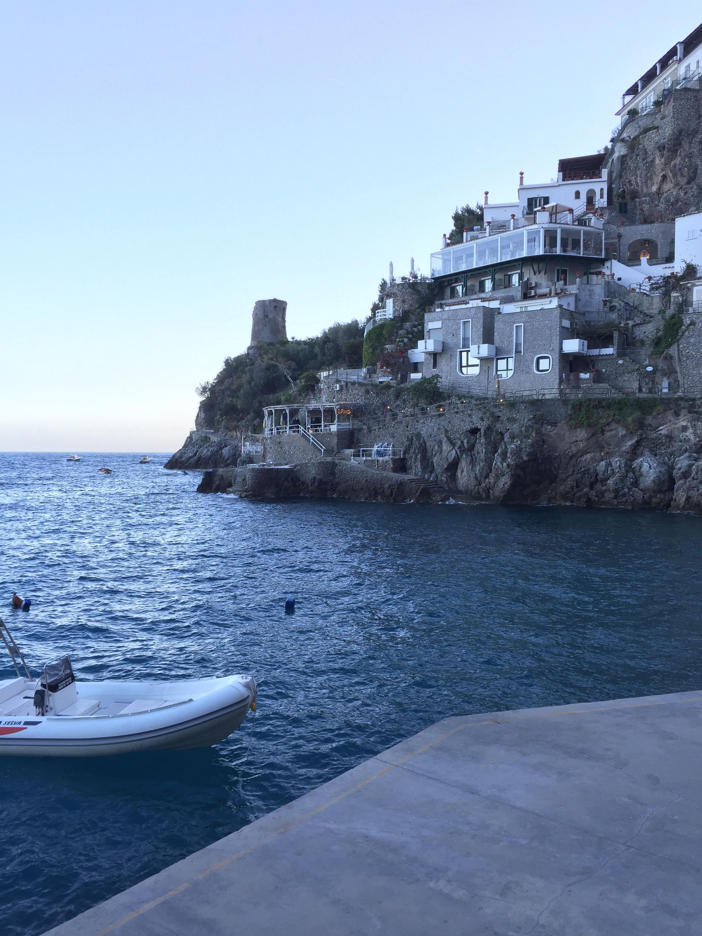 Tucked behind the town of Praiano | EAT.PRAY.MOVE Yoga Retreats | Amalfi Coast, Italy