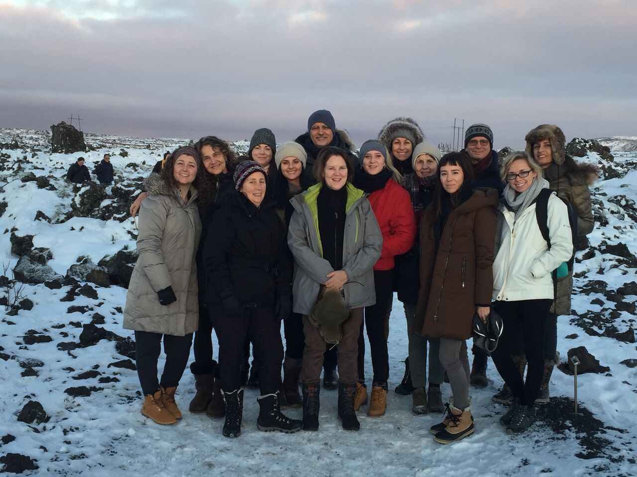 group in Iceland | EAT.PRAY.MOVE Yoga Retreats |